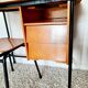 Bureau bois vintage années 50s