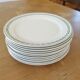 Set de 10 assiettes Sarreguemines 1900 faience U&C Nobilis