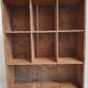 Old wooden locker / handmade display