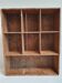 Old wooden locker / handmade display