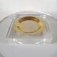Empty cup pocket Plexiglas ashtray lucite design 70s