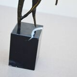 Signed bronze sculpture