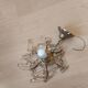 Brass chandelier