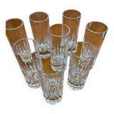Baccarat crystal digestive glasses