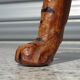 Genuine leather animal, tiger measuring 58 cm.