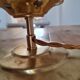 Art Deco globe table lamp in frosted glass