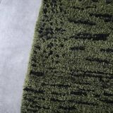 Custom green Moroccan rug