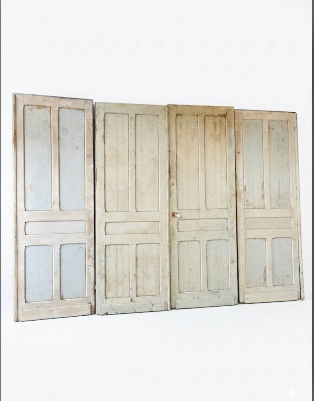 4 old partition doors