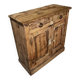 Petit buffet parisien vintage anciens bois  brut