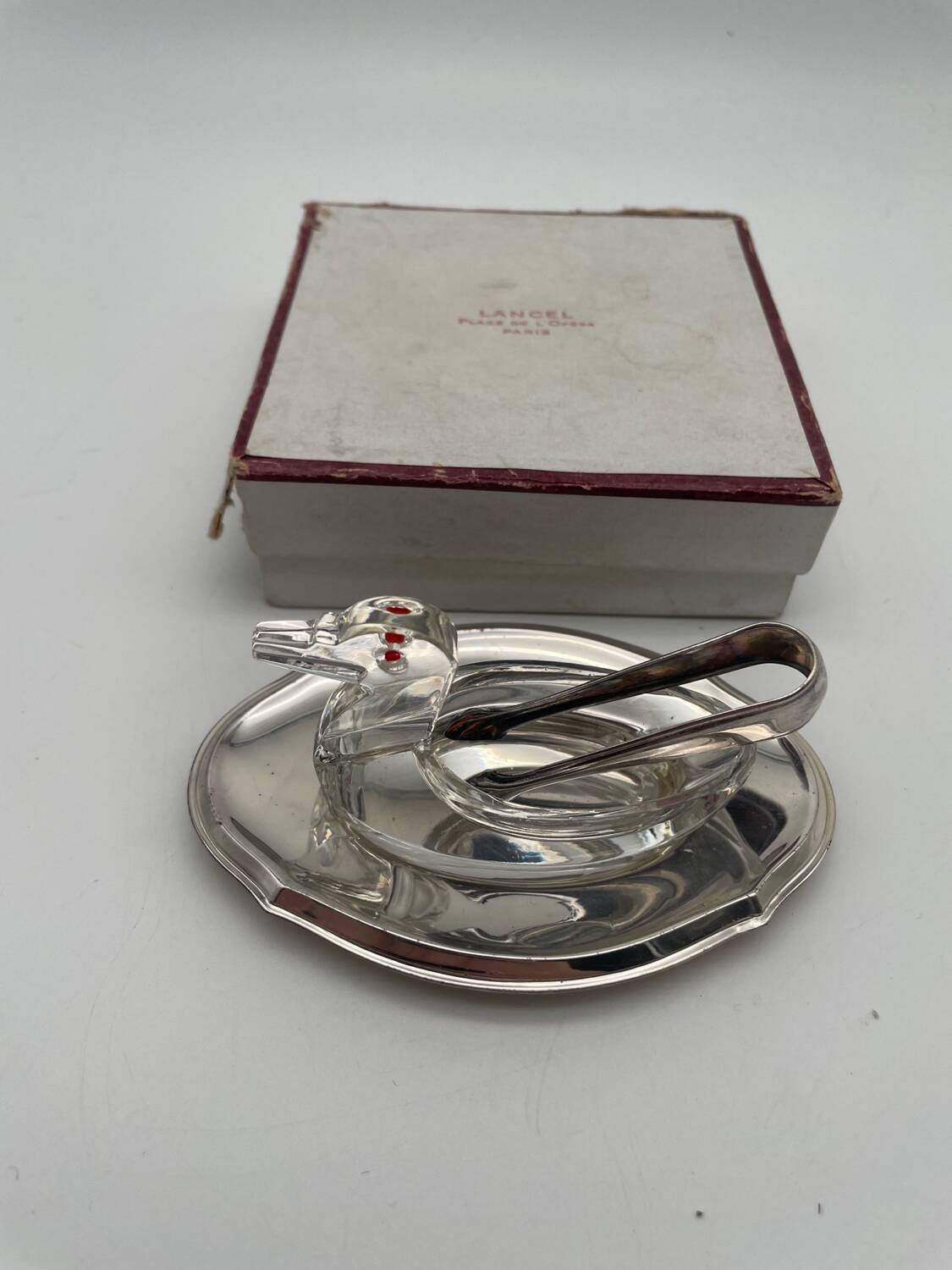 Duck salt shaker Lancel Paris