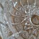 Cendrier / vide-poche en cristal