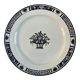 Hand-painted dinner plate