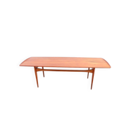 Table basse vintage milieu du siècle France & Son Teak FD503 style rétro