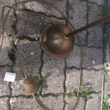 Steel and vintage brass reader