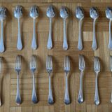 Durousseau Art Deco silver-plated cutlery