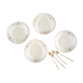 Set of 4 dessert plates Villeroy and Boch, vintage
