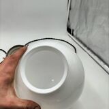 Opaline glass ball pendant lights