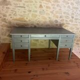 Solid wood desk. Double sided