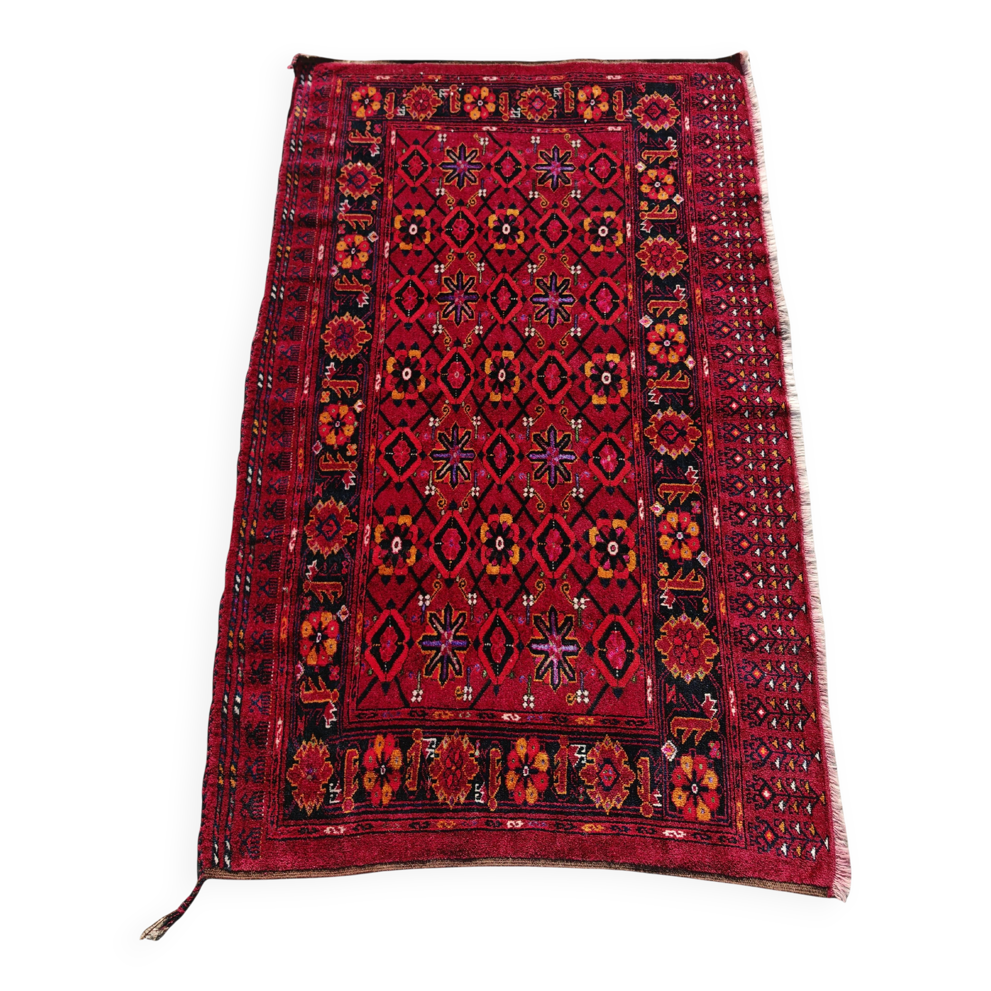 Vintage Turkmen Ersari "Mina Khani" Chuval from the 1930s