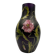 Art Nouveau vase in purple enamelled glass with poppy decoration, Poschinger circa 1900