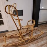 Rattan Rocking Horse