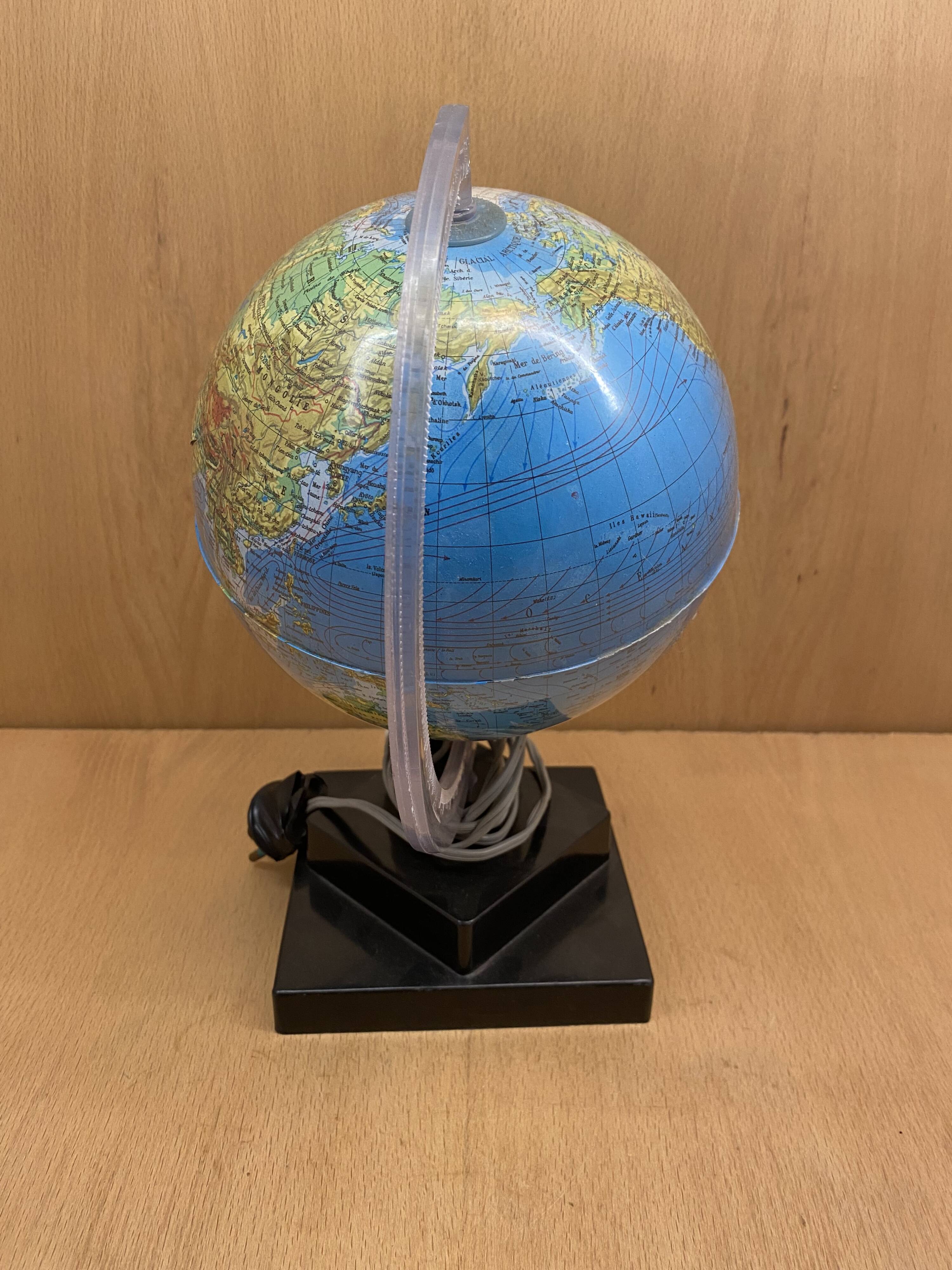 Terrestrial globe 70s
