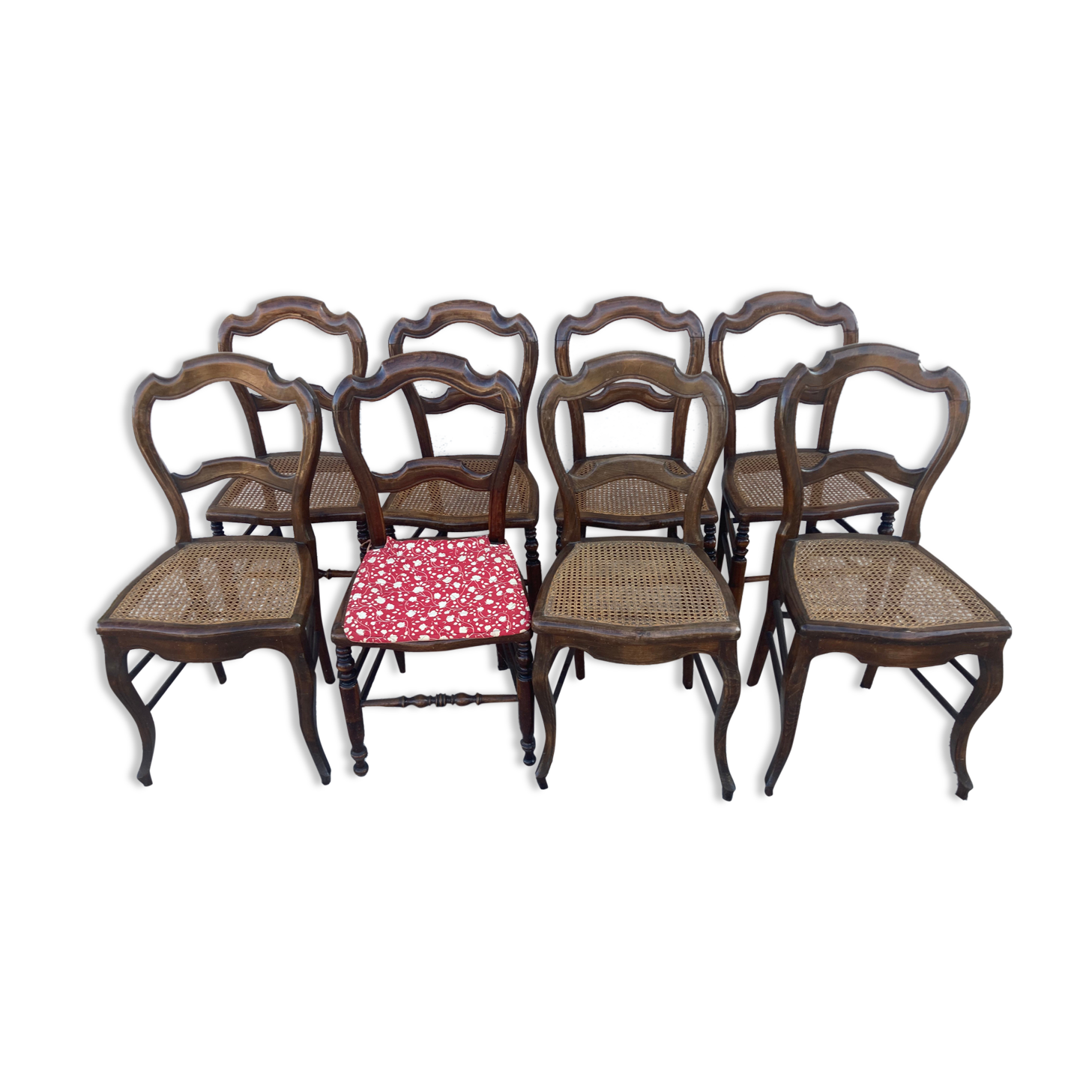 8 chairs louis philippe