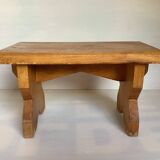 Small wooden bench stool step