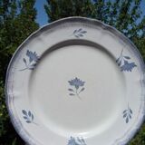 6 flat plates faience of Niderviller