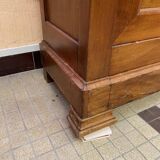 Cherry wood bookcase