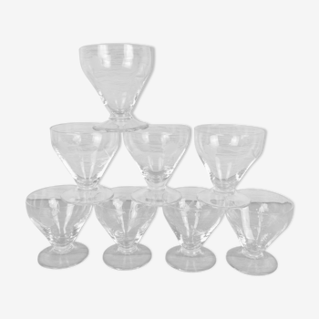 8 verres a aperitif liqueur