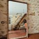 Pitch pine trumeau
