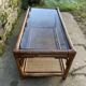Roche Bobois bamboo coffee table