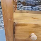 Vintage 60s shelf with drawers