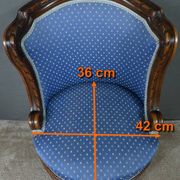 Louis XVI Style Beech Swivel Harpist Chair – Early 20th Century