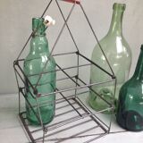 Bottle rack folding vintage