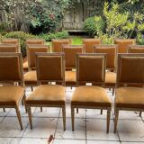 Set of 14 Louis XVI style chairs