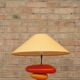 Vintage pebble lamp by François Chatain, France 1980s