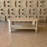 Travertine table. Original creation. 1968