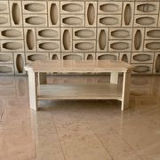 Travertine table. Original creation. 1968