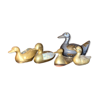 Brass duck lot
