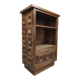 Midcentury brutalist cabinet vintage 1960