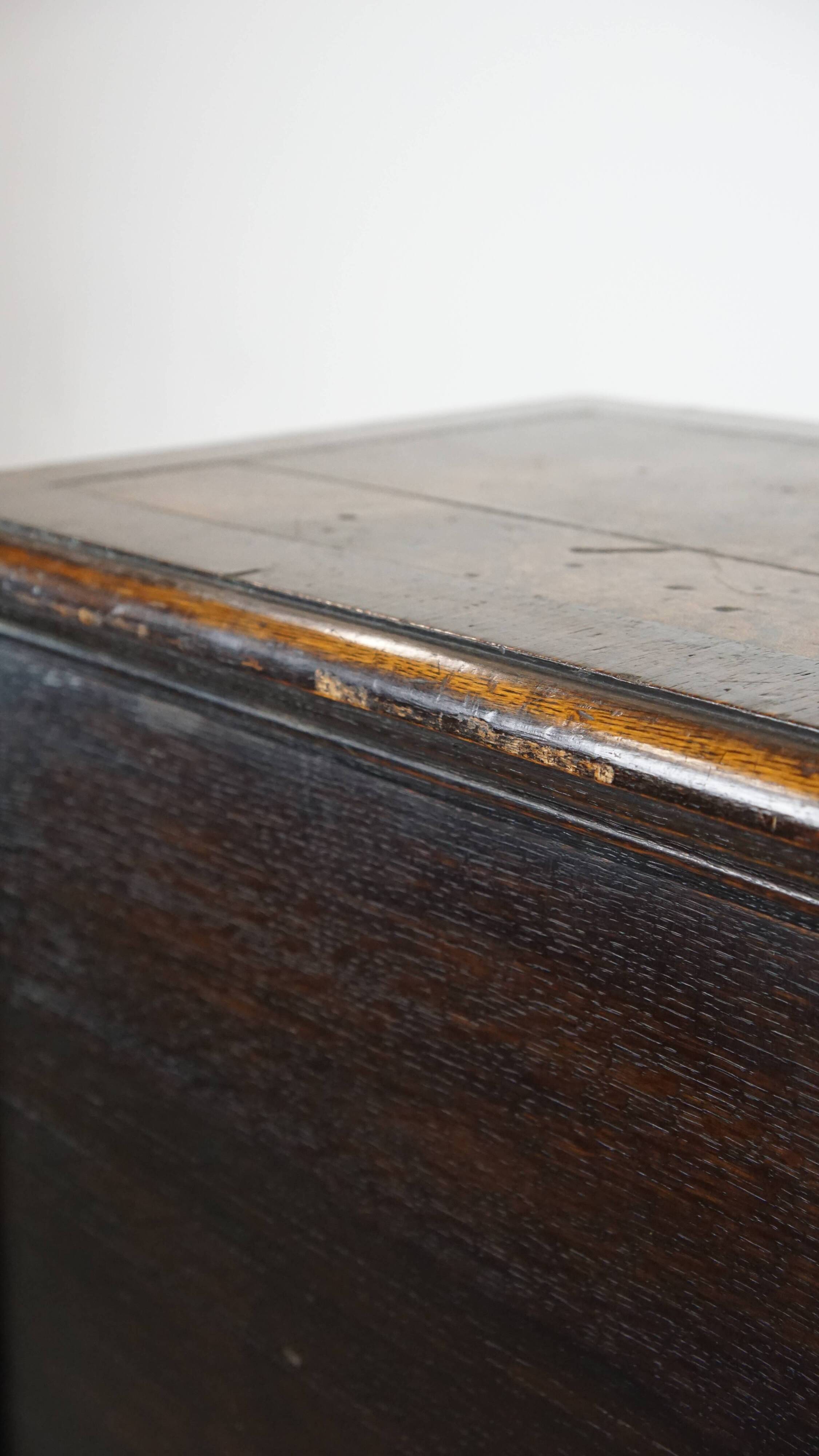 Antique Oak English Cabinet from the 19th Century