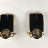 Two small 1940s appliques