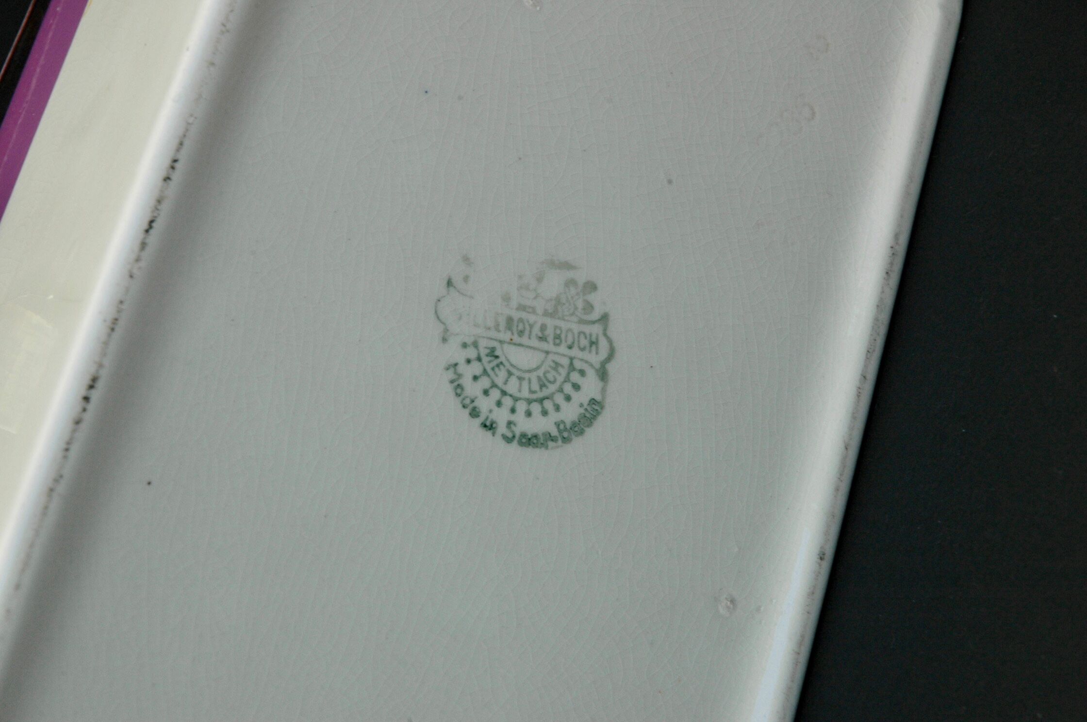 Old bix by  Villeroy & Boch in ceramics and metal