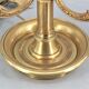 Empire-style solid bronze hot water bottle lamp