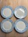 Lot de 4 assiettes à desserts Eschenbach