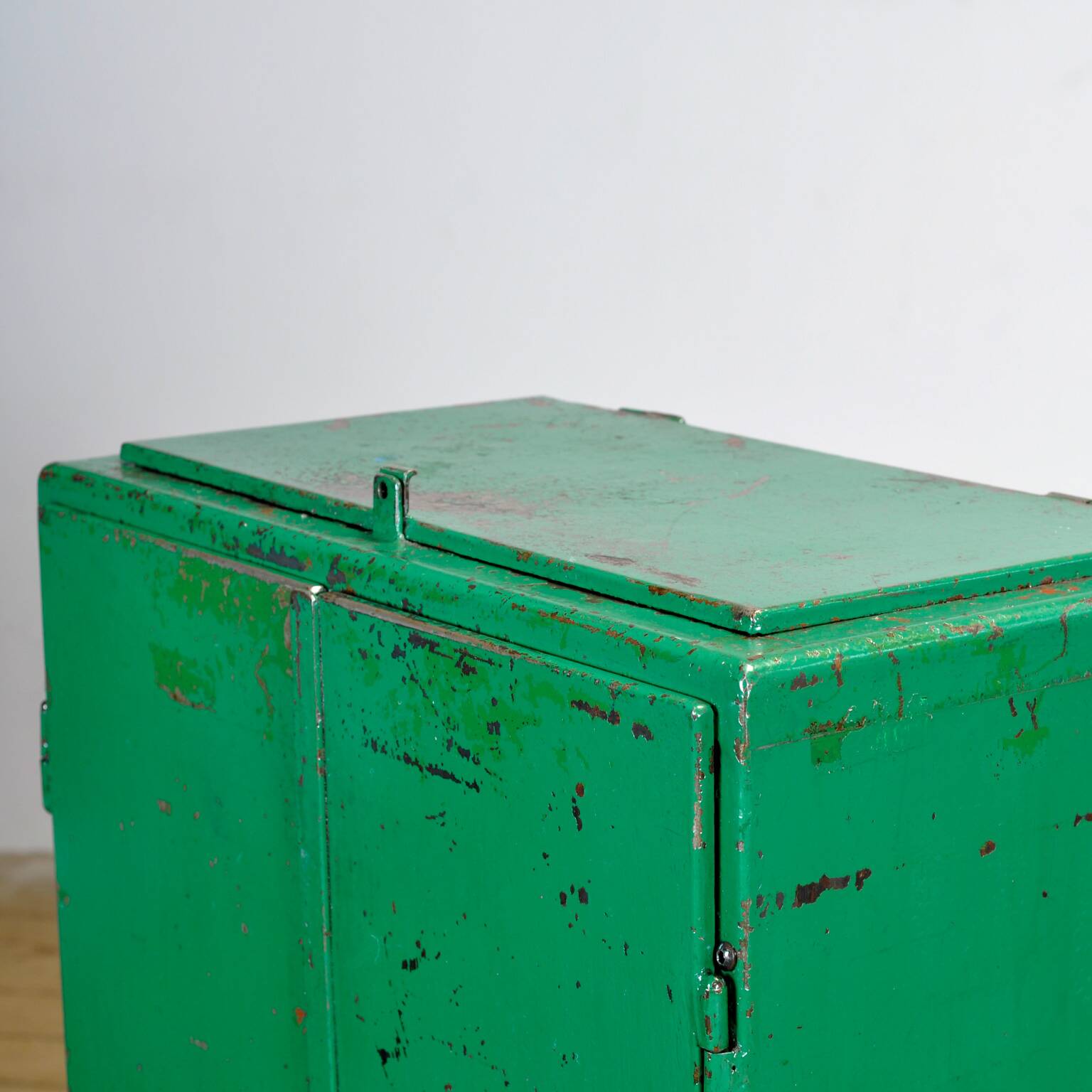 Iron industrial cabinet, 1970s