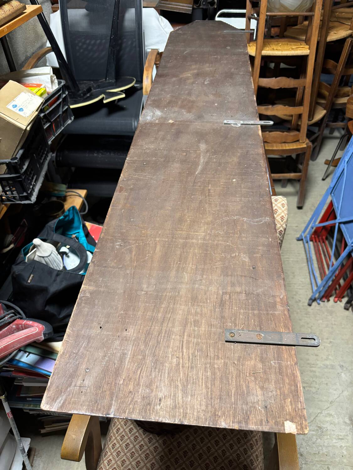 Vintage hanging shelf
