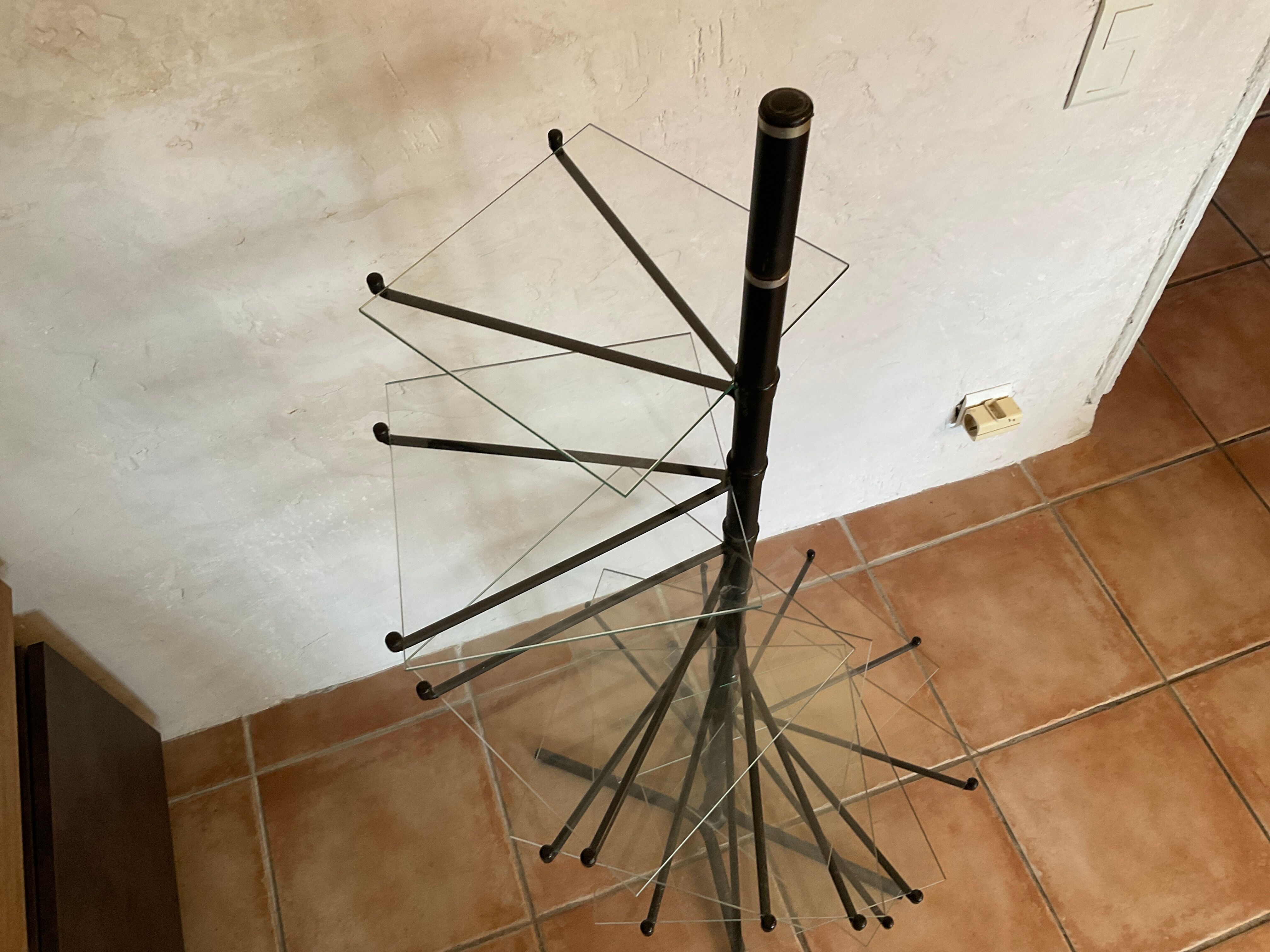 Vintage store rotary shelf displays year 50-60